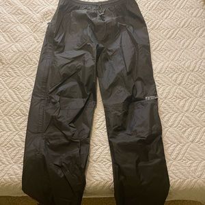Red ledge rain pants